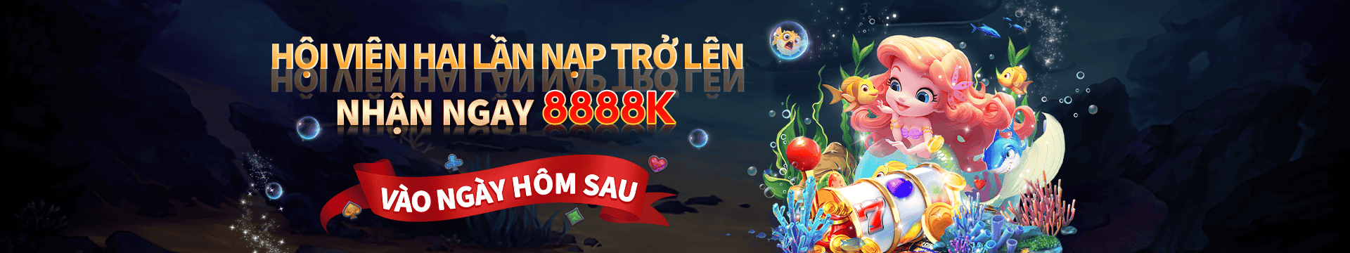 nạp lần hai tặng đến 1888k