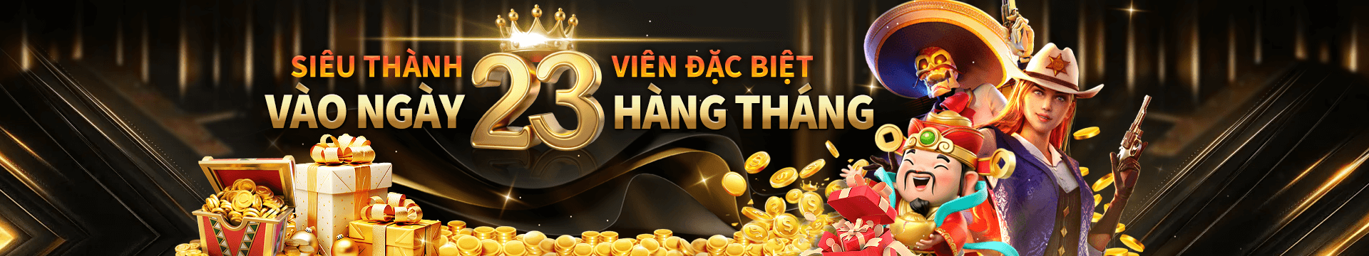 ưu đãi thành viên 23win vào 23 mỗi tháng