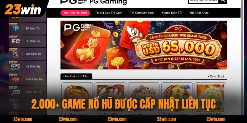 23Win 🎖️ Trang Chủ 23Win.Com Chính Thức - Link Mới 3/2026 17 2.000+ game nổ hũ được cấp nhật liên tục